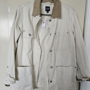 GAP Men's Beige Shirt Jacket